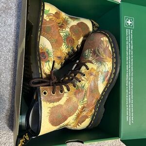 Dr. Martens Floral Print Women's Boots